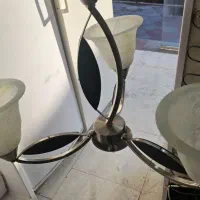 لوستر ۳ شاخه فلزی