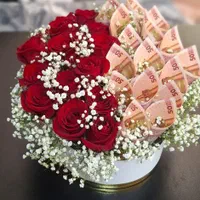 انواع باکس گل و دسته گل|گل و گیاه طبیعی|اصفهان, کارلادان|دیوار