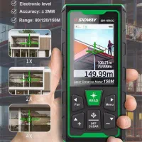 متر لیزری دوربیندار نور سبز نسل جدید کمپانی SNDWAY