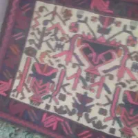 دو عدد قالی افشاز قیمت مناسب|فرش|کرمان, |دیوار