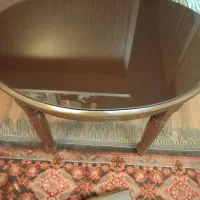 میز عسلی همراه شیشه تمیز|مبلمان خانگی و میز عسلی|تهران, امیریه|دیوار