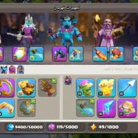 اکانت کلش اف کلنز clash of clans|کنسول، بازی ویدئویی و آنلاین|تهران, شاهین|دیوار