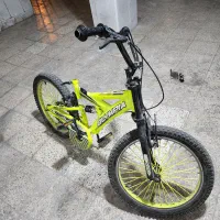 دوچرخه ۲۰ کمک دار  کم کار ساده خوش رنگ