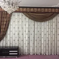 پرده پذیرایی کاملا سالم|پرده، رانر، رومیزی|اصفهان, دشتستان|دیوار