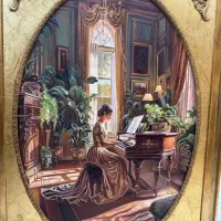 پخش تابلو نقاشی رنگ روغن  و تابلو مخمل