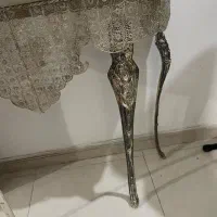 آینه و شمعدان ملیله و میز کنسول ملیله|آینه|اصفهان, شفق|دیوار