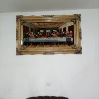 تابلو فرش دستباف شام آخر