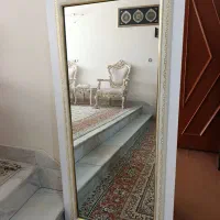 آینه قدی قاب سفید