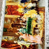 تابلوفرش دستبافت شناسنامه دار|تابلو فرش|کرمانشاه, |دیوار