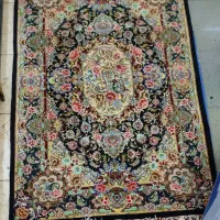 یک جفت فرش سالاری تبریز چله ابریشم گلها ابریشم|فرش|تهران, استاد معین|دیوار