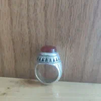 انگشتر عقیق سرخ خراسانی قدیمی عیار بالا|جواهرات|مه ولات, |دیوار