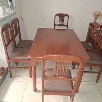 فروش میز شش نفره با صندلی