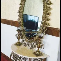 آینه کونسول شمعدان