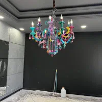 ۴ عدد لوستر کریستال