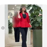 کت عروسکی و تاپ حلقه ای بابونه