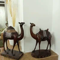 مجستمه چوبی طرح شتر