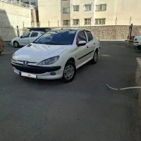 پژو 206 مدل 90 sd آریانv8 فول