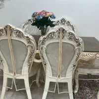 میز غذاخوری۶ نفره پلیمری (ماندگار)