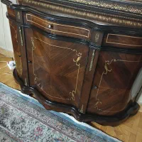 کنسول تمام چوب باآینه