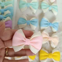 گیره مو پاپیون رنگی کارت 12 عددی