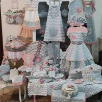 دوخت سرویس آشپزخانه با بهترین متریال|سفره، حوله، دستمال آشپزخانه|مرودشت, بیست متری بیمارستان|دیوار