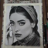 آموزش نقاشی سیاهقلم از صفر طراحی با ارائه مدرک