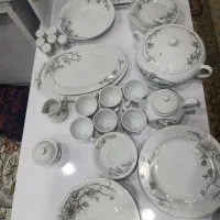 54پارچه چینی آشپزخانه 6نفره نو|ظروف سرو و پذیرایی|شاهین دژ, |دیوار