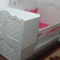 تخت و کمد و ویترین کودک