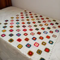 رومیزی بافتنی|پرده، رانر، رومیزی|ساری, |دیوار