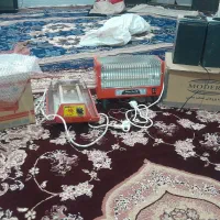 دوعدد بخاری برقی به همراه دوعدد باند ماشین