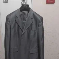 کت و شلوار مردانه طوسی رنگ سایز ۵۰