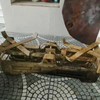 ترازو قدیمی آهنی عتیقه کم یاب