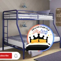 تخت خواب ۲ دوطبقه نیک فرجام(تختخواب ۳نفره) مدل نیو|تخت و سرویس خواب|مشهد, سپاد|دیوار
