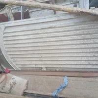 درب آهنی . لوله گاز . پالت . آجر پلاک قرمز وسرامیک