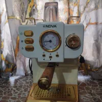 قهوه ساز سفید طلایی 5500