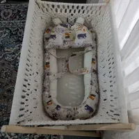 گهواره مکرومه پینترستی|تخت و صندلی بچه|تهران, علم و صنعت|دیوار