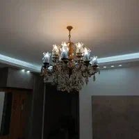 لوستر برنزی|لوستر و چراغ آویز|کرمانشاه, |دیوار
