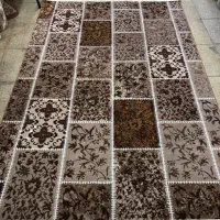 فرش پرنیان شکلاتی موکت مدرن ۳۲۰۸
