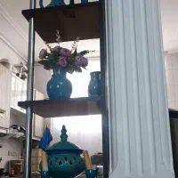 سه تا شلف و کابینت|کتابخانه، شلف، قفسههای دیواری|بیرجند, |دیوار