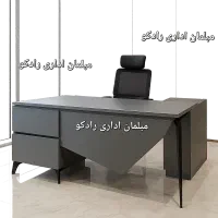 مبلمان اداری میز mo7/نایک /جکسون پایه مثلثی اقساط