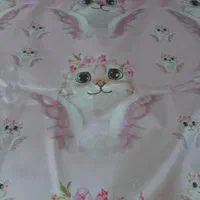 آستر فلامنت زنبوری پارچه طرحدار
