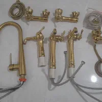 شیر آلات طلایی سرویس بهداشتی و آشپزخانه