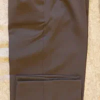 شلوار کرپ نیم بگ