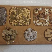 سینی چوبی و اردوی خوری|ظروف سرو و پذیرایی|مشهد, مقدم|دیوار