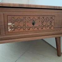 میز سه تیکه +رومیزی چهار تیکه