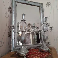 آیینه و شمعدان