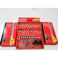 جعبه بکس 46 عددی مدل UltraBox/فولاد ضدزنگ|ابزارآلات|گلپایگان, |دیوار