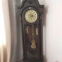 ساعت ایستاده چوبی زنگدار سالم