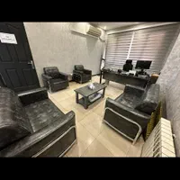 مبلمان اداری تمام لمسه ی مشکی