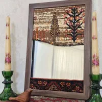 قاب آینه و فرش